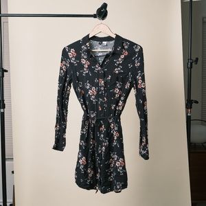 Floral Shirtdress